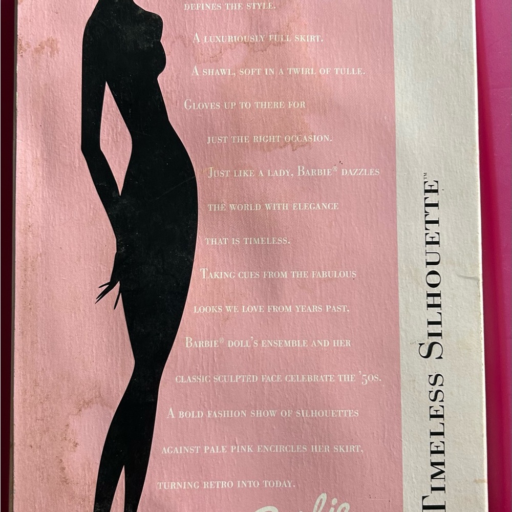 Barbie Doll with Pink and Black Design - Picture 3 of 5